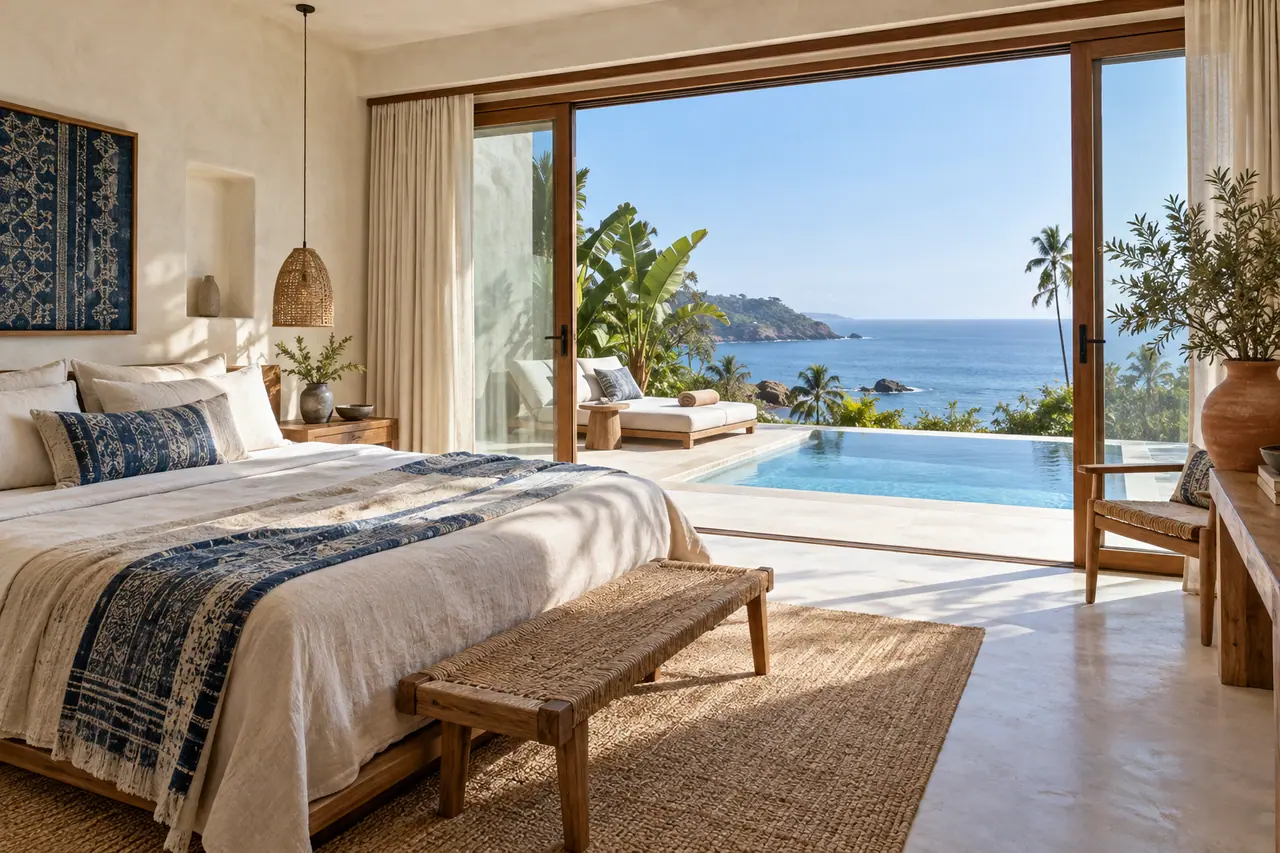 Horizon Villa suite with sea view and a plunge pool